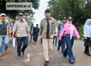 Dorong Peningkatan Infrastruktur Jalan, Bupati Pesawaran Dampingi Gubernur Tinjau Ruas Jalan Provinsi