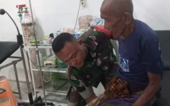 Gercep Babinsa Selamatkan Lansia Tanpa Identitas